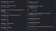 Comments under Shey Peddy's post